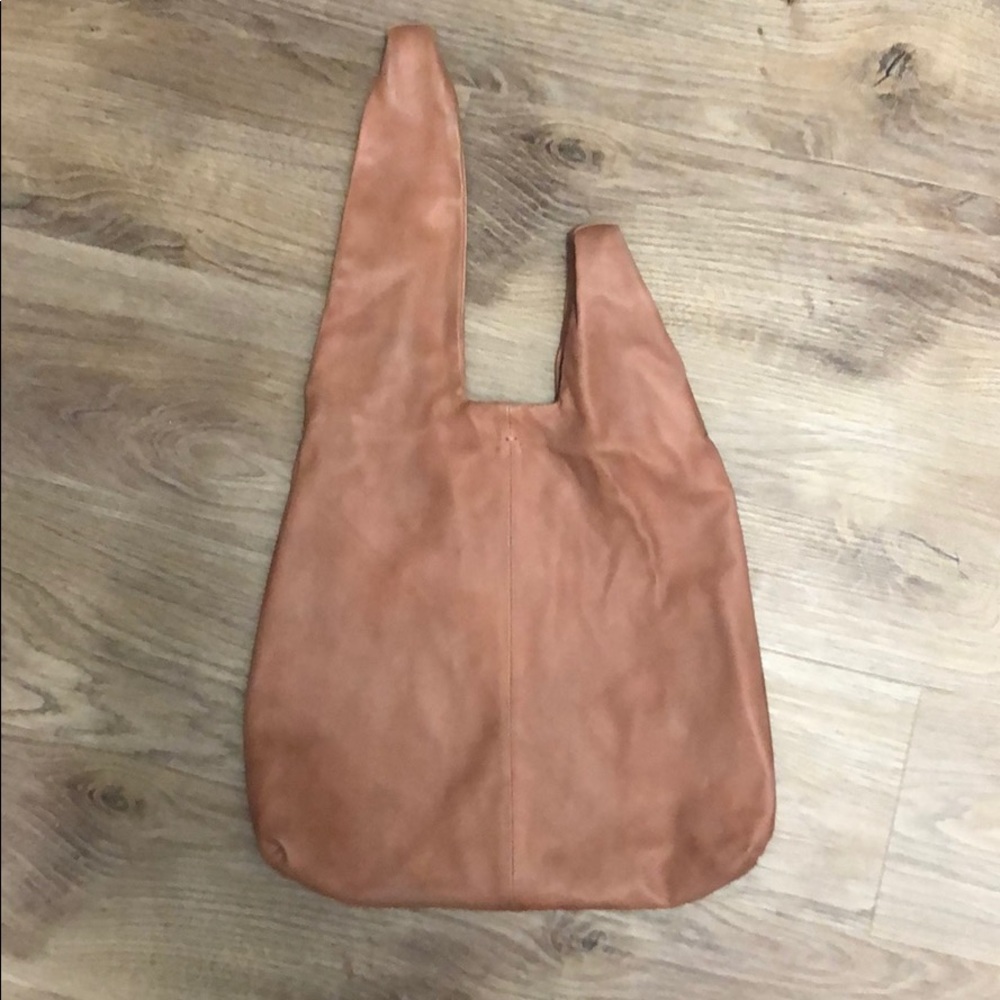 Anthropologie single handle satchel